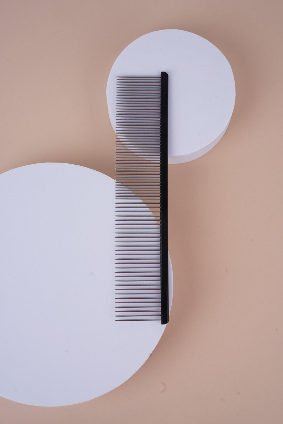 Stainless Steel Comb with Alternate Teeth (22 cm)